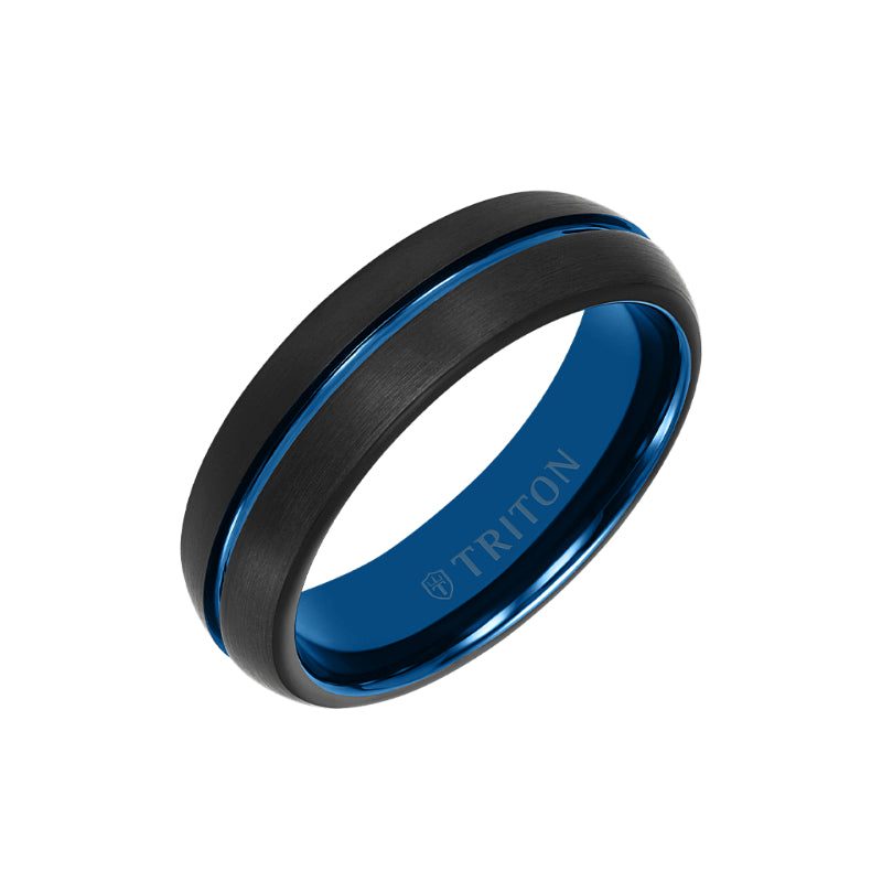 Triton tungsten carbide wedding on sale band