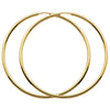 Charles Garnier 14K Gold Hoop Earrings Round 5mm