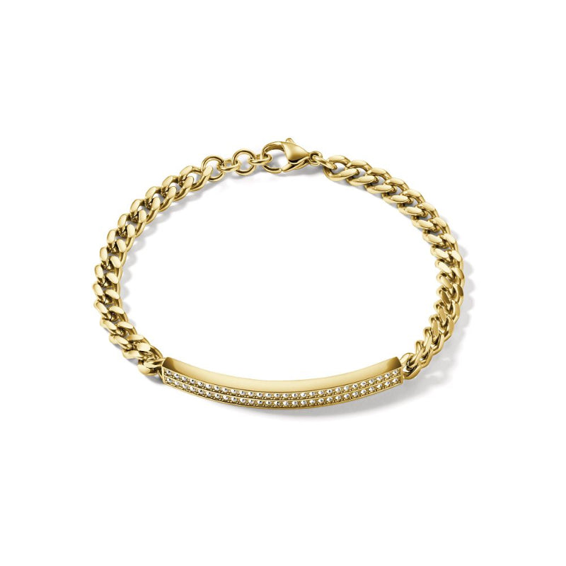 Caravelle Ladies' Classic Crystal Gold Tone Bangle Watch and Bangle Box Set, Style: 44X100　並行輸入 Caravelle Classic Crystal Ladies Watch Stainless Steel