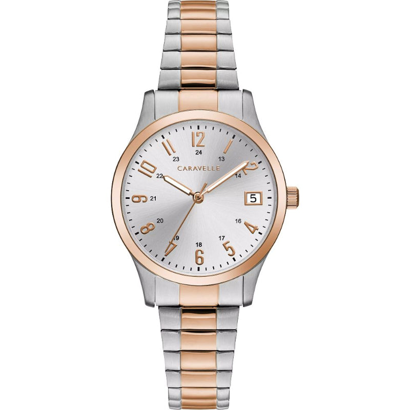 Caravelle Classic Traditional Ladies Watch Stainless Steel  display picture 1