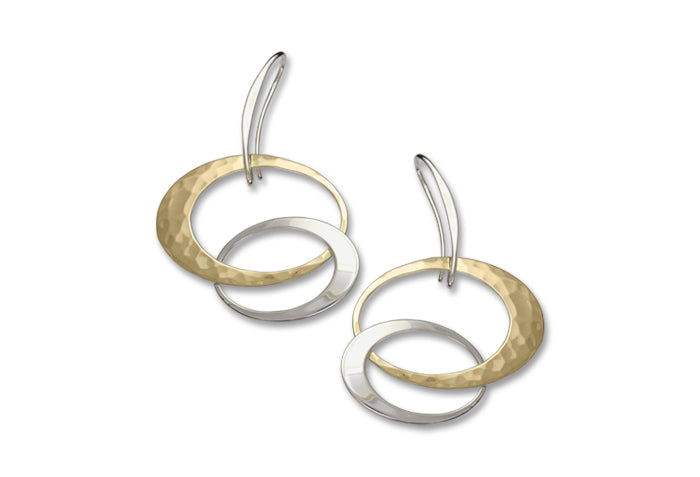 Ed Levin Gold Overlay Earrings