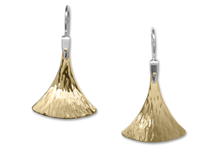 Ed Levin Gold Overlay Earrings