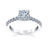 Coast Diamond 14k White Gold Microprong Engagement Ring