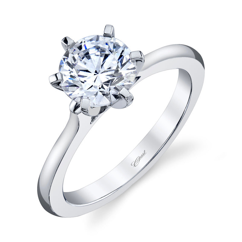 Coast Diamond 14k White Gold 1.5ct Solitaire Engagement Ring