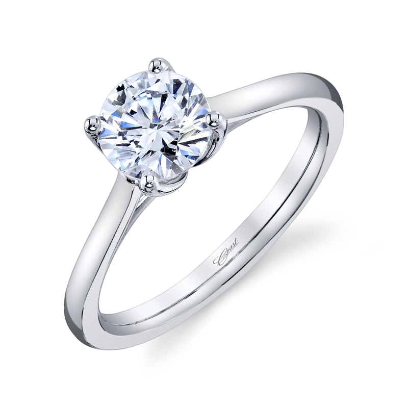 Coast Diamond 14k White Gold 1ct Solitaire Engagement Ring