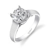 Coast Diamond 14k White Gold 0.03ct Diamond Semi-Mount Engagement Ring