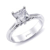 Coast Diamond 14k White Gold 0.01ct Diamond Semi-Mount Engagement Ring