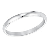 Goldman Platinum Ladies 2mm Wedding Band