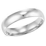 Gold Platinum Ladies 4mm Wedding Band