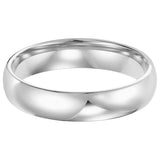 Gold Platinum Ladies 4mm Wedding Band