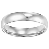 Gold Platinum Ladies 4mm Wedding Band