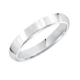 Goldman Platinum Men's 4mm High Polished Wedding Band