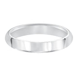 Goldman Platinum Men's 4mm High Polished Wedding Band