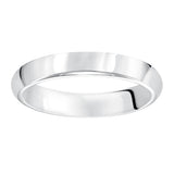 Goldman Platinum Men's 4mm High Polished Wedding Band