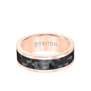 Triton 8MM Tungsten and Carbon Fiber Ring