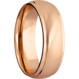 Lashbrook White 14k Gold 7mm Men's Wedding Band