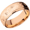 Lashbrook 14k Rose Gold Men's Wedding Band