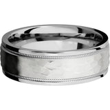 Lashbrook 14k White Gold 7.5mm Men's Wedding Band