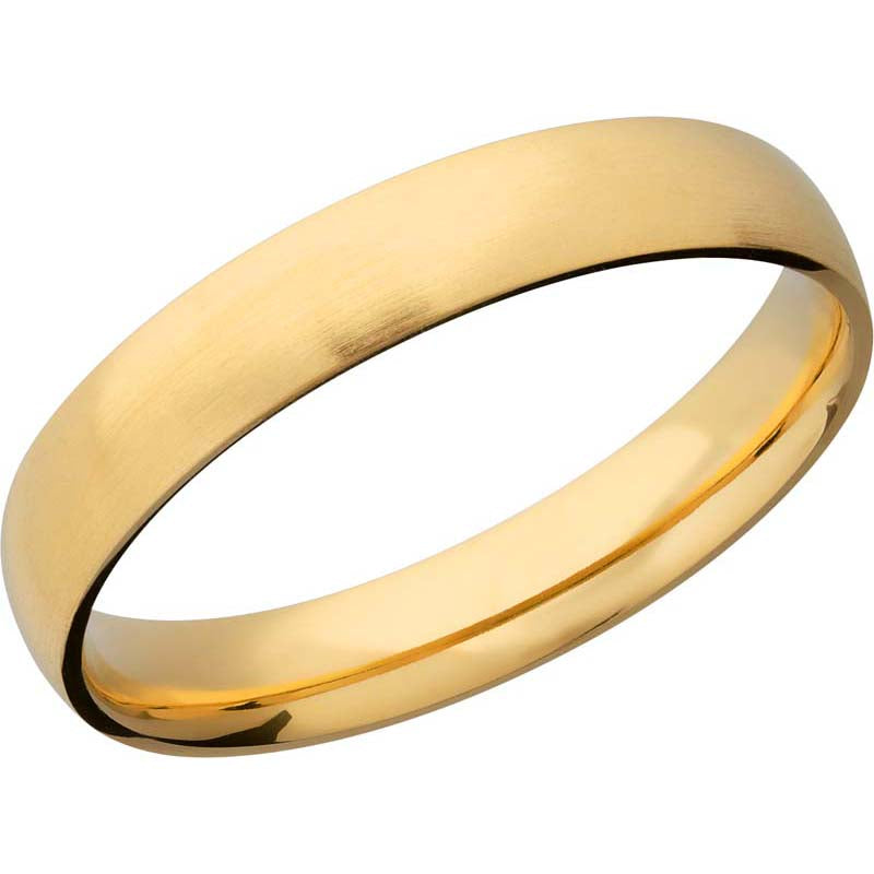 Lashbrook 14k Yellow Gold 4mm Men's Wedding Band