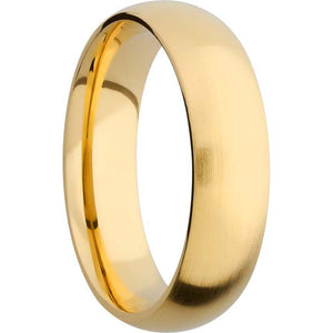 Lashbrook 14k Yellow Gold 6mm Men's Wedding Band