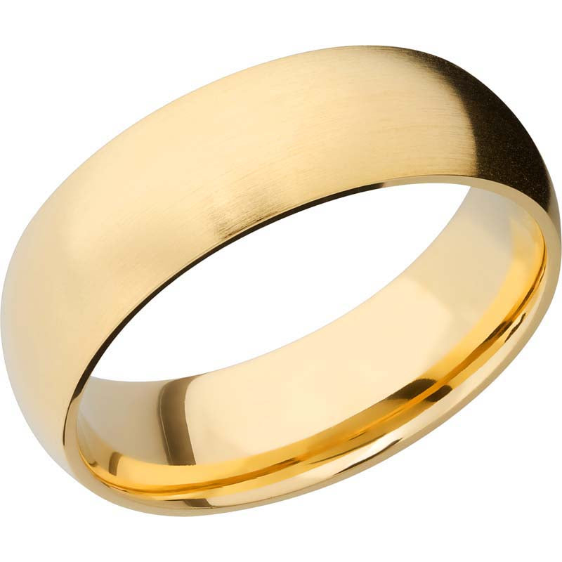 Lashbrook 14k Yellow Gold 7mm Men's Wedding Band