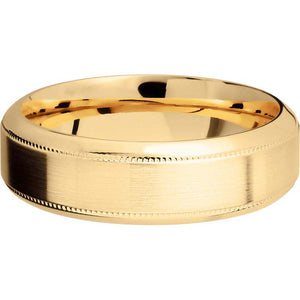 Lashbrook 14k Yellow Gold Men's Wedding Band