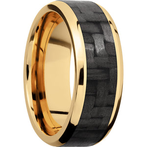 Lashbrook 14k Yellow Gold 8mm Men's Wedding Band