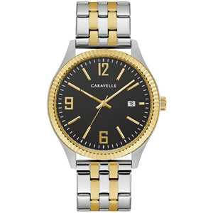 Caravelle Classic Dress Mens Watch Stainless Steel