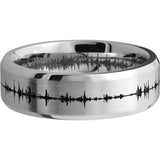 Lashbrook White Cobalt 7mm Men's Wedding Band