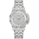 Bulova Dress/Classic Crystal Ladies Watch Stainless Steel