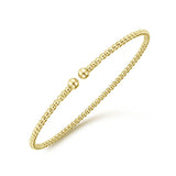 Gabriel & Co. 14k Yellow Gold Bujukan Bangle Bracelet