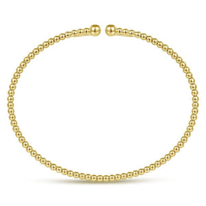 Gabriel & Co. 14k Yellow Gold Bujukan Bangle Bracelet