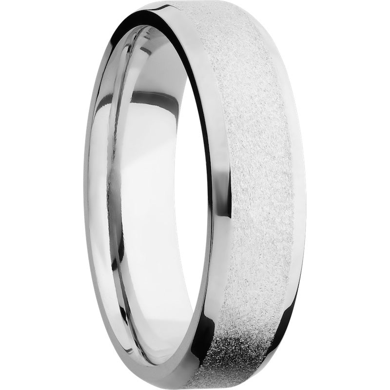 Lashbrook Cobalt Chrome 6mm Men's Wedding Band