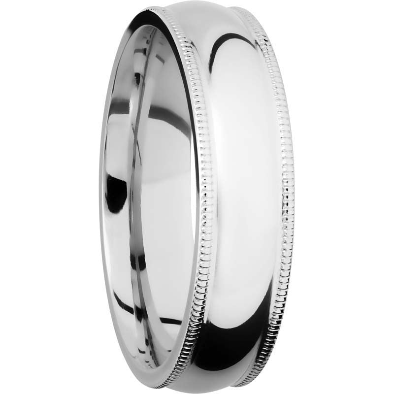 Lashbrook Cobalt Chrome 6mm Men's Wedding Band