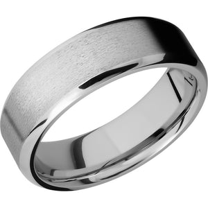 Lashbrook Cobalt Chrome 7mm Men's Wedding Band