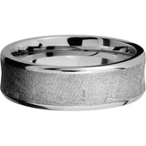 Lashbrook Cobalt Chrome Meteorite 7mm Men's Wedding Band