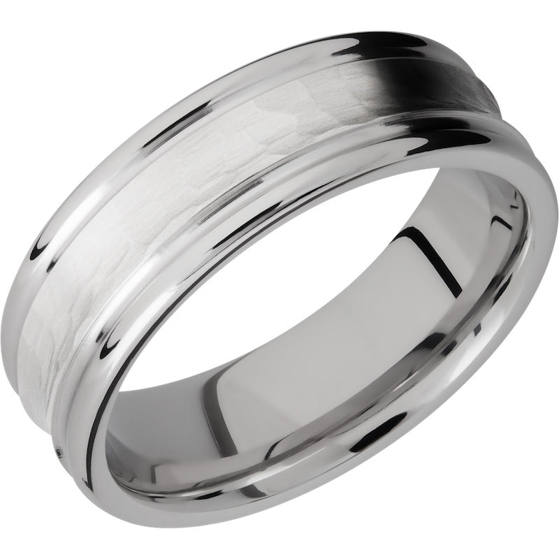 Lashbrook Cobalt Chrome 7mm Men's Wedding Band