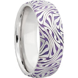 Lashbrook Cobalt Chrome 8mm Men's Wedding Band