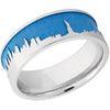 Lashbrook Cobalt Chrome 8mm Men's Wedding Band