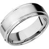 Lashbrook Cobalt Chrome 8mm Men's Wedding Band