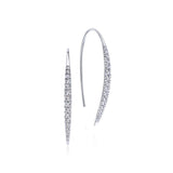 Gabriel & Co. 14k White Gold Kaslique Diamond Drop Earrings