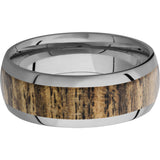 Lashbrook Titanium Hardwood 8mm Men's Wedding Band