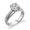 Coast Diamond 14k White Gold 0.06ct Diamond Semi-Mount Engagement Ring