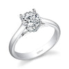 Coast Diamond 14k White Gold 0.02ct Diamond Semi-Mount Engagement Ring