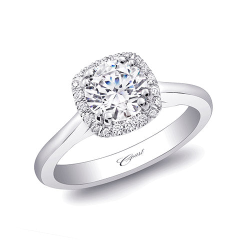 Coast Diamond 14k White Gold 0.1ct Engagement Ring