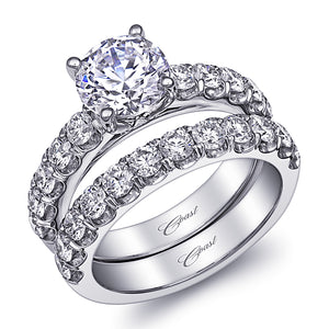 Coast Diamond 14k White Gold Fishtail Engagement Ring