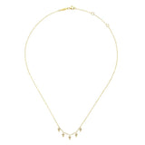 Gabriel & Co. 14k Yellow Gold Kaslique Diamond Necklace