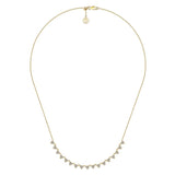 Gabriel & Co. 14k Yellow Gold Lusso Diamond Necklace