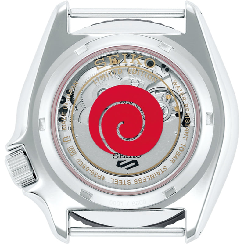 Seiko 5 Sports Naruto/Boruto Limited Edition Boruto Stainless Steel 42.5mm Watch