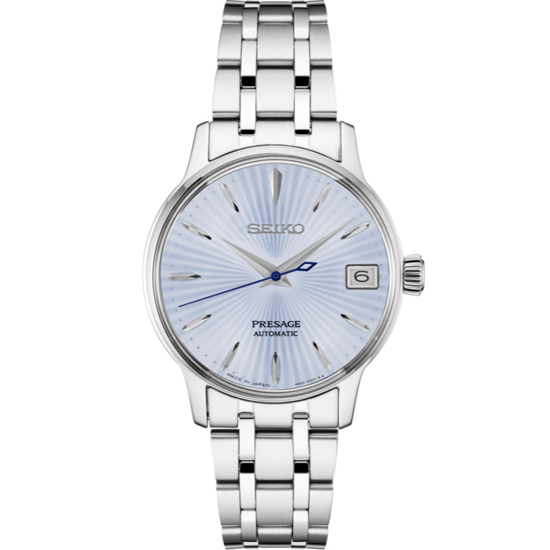 Seiko From the Presage Cocktail Time Collection Stainless Steel 33.8mm Watch